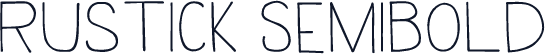 Rustick SemiBold