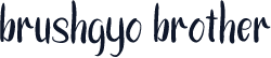 brushgyo brother
