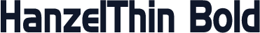 HanzelThin Bold
