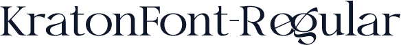 KratonFont-Regular