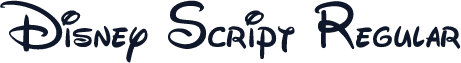Disney Script Regular