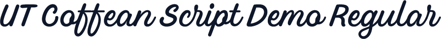 UT Coffean Script Demo Regular