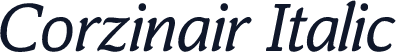 Corzinair Italic