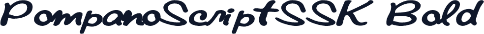 PompanoScriptSSK Bold