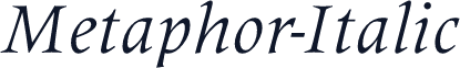Metaphor-Italic