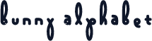 Bunny Alphabet