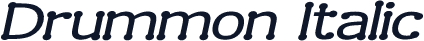 Drummon Italic