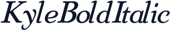 KyleBoldItalic