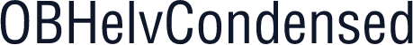 OBHelvCondensed