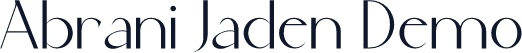Abrani Jaden Demo