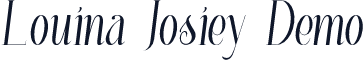 Louina Josiey Demo