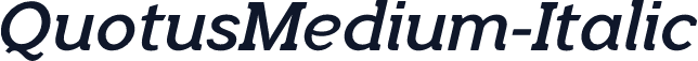 QuotusMedium-Italic