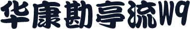 华康勘亭流W9