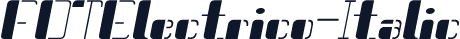 FOTElectrico-Italic