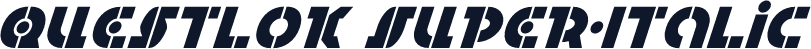 Questlok Super-Italic