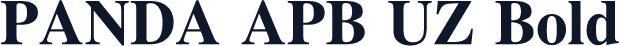 PANDA APB UZ Bold