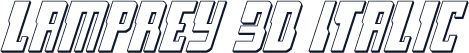 Lamprey 3D Italic
