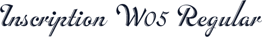 Inscription W05 Regular
