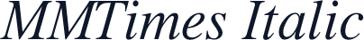 MMTimes Italic