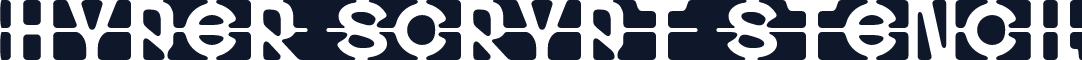 Hyper Scrypt Stencil