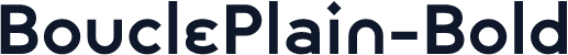 ☞BouclePlain-Bold