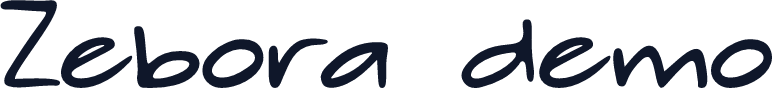 Zebora demo