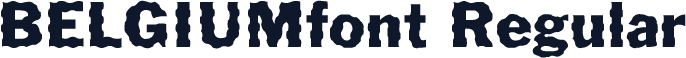 BELGIUMfont Regular