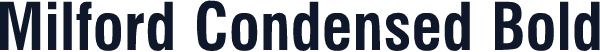 Milford Condensed Bold