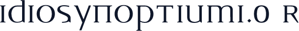 IDIOSYNOPTIUM1.0 R