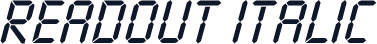 Readout Italic