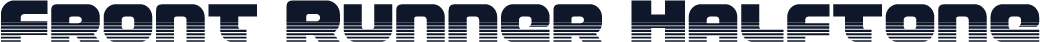 Front Runner Halftone