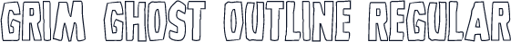 Grim Ghost Outline Regular