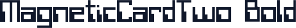 MagneticCardTwo Bold