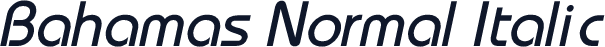 Bahamas Normal Italic