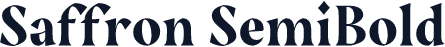 Saffron SemiBold