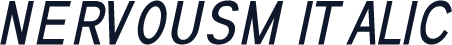 Nervousm Italic