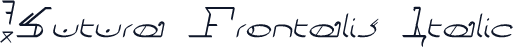 !Sutura Frontalis Italic