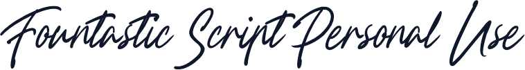 Fountastic Script Personal Use