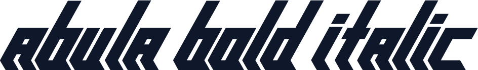 ABULA Bold Italic