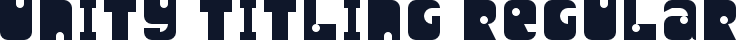 Unity Titling Regular