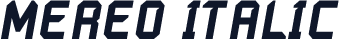Mereo Italic