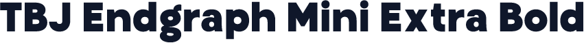 TBJ Endgraph Mini Extra Bold
