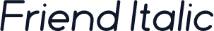 Friend Italic
