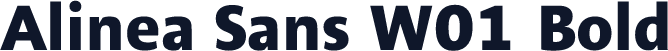 Alinea Sans W01 Bold