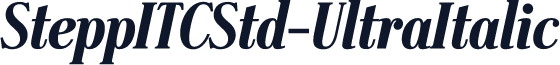 SteppITCStd-UltraItalic
