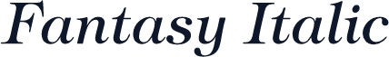 Fantasy Italic