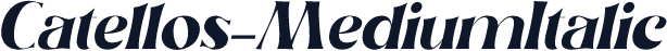 Catellos-MediumItalic
