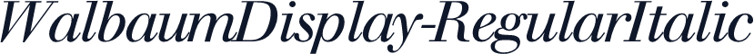 WalbaumDisplay-RegularItalic