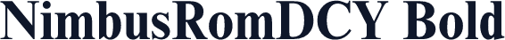 NimbusRomDCY Bold