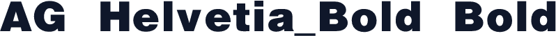 AG Helvetia_Bold Bold